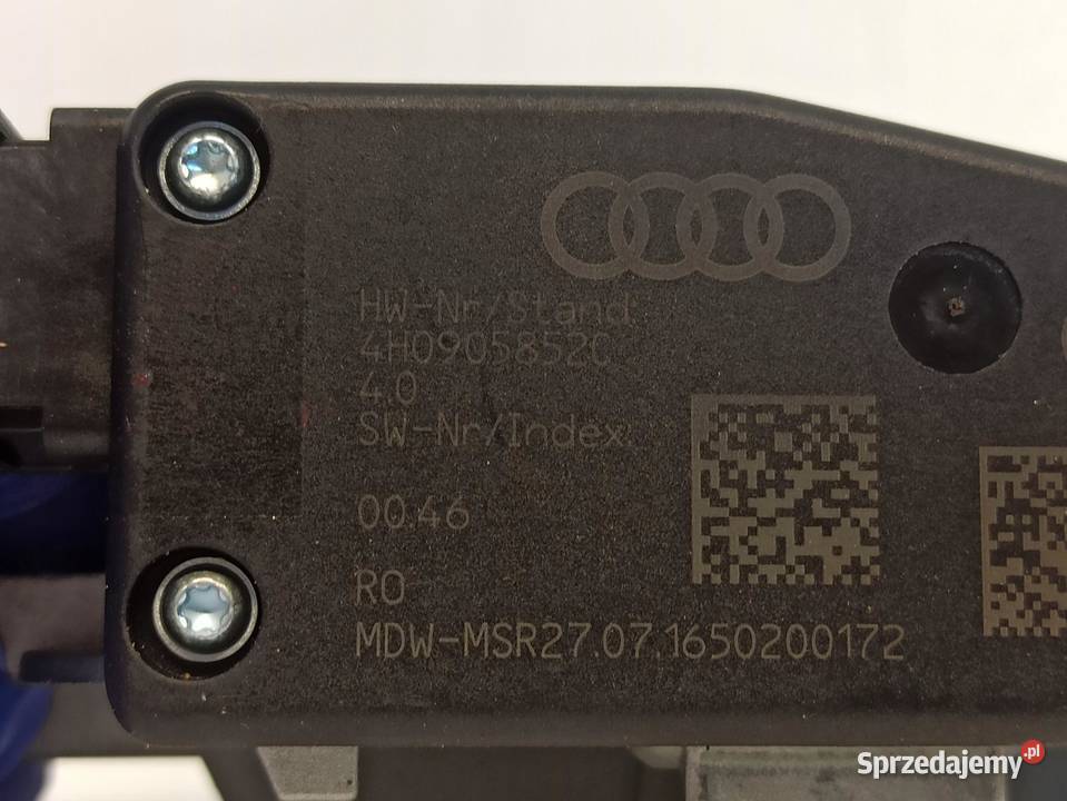 BLOKADA KIEROWNICY AUDI A6 C7 4H0905852C Kolumny kierownicze