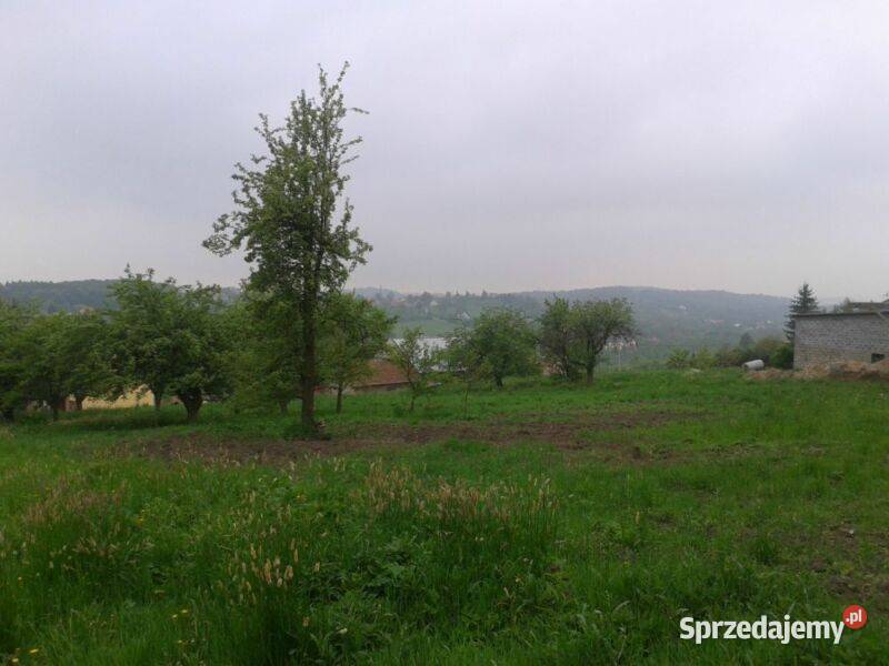 RACIBORSKO gm Wieliczka Piękna widokowa działka