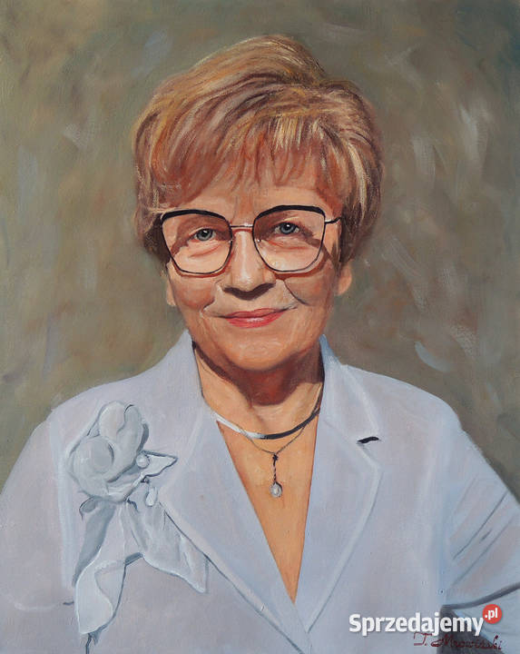 Profesjonalny portret olejny Portrety na łódzkie sprzedam