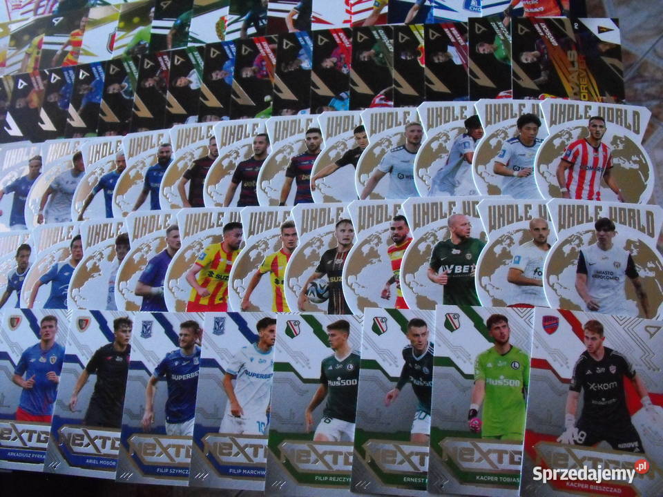 Zestaw kart piłkarskich z EKSTRAKLASA 202324 Mykanów