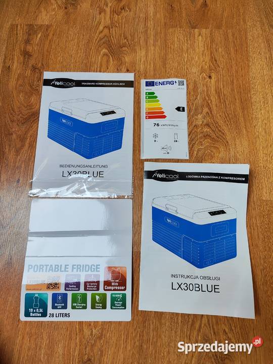 Lodówka turystyczna z kompresorem Yeticool LX30 Słupy