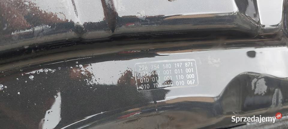 PAS PRZEDNI MERCEDES SLK R171 LAK 197 Pasy przednie i tylne Międzychód