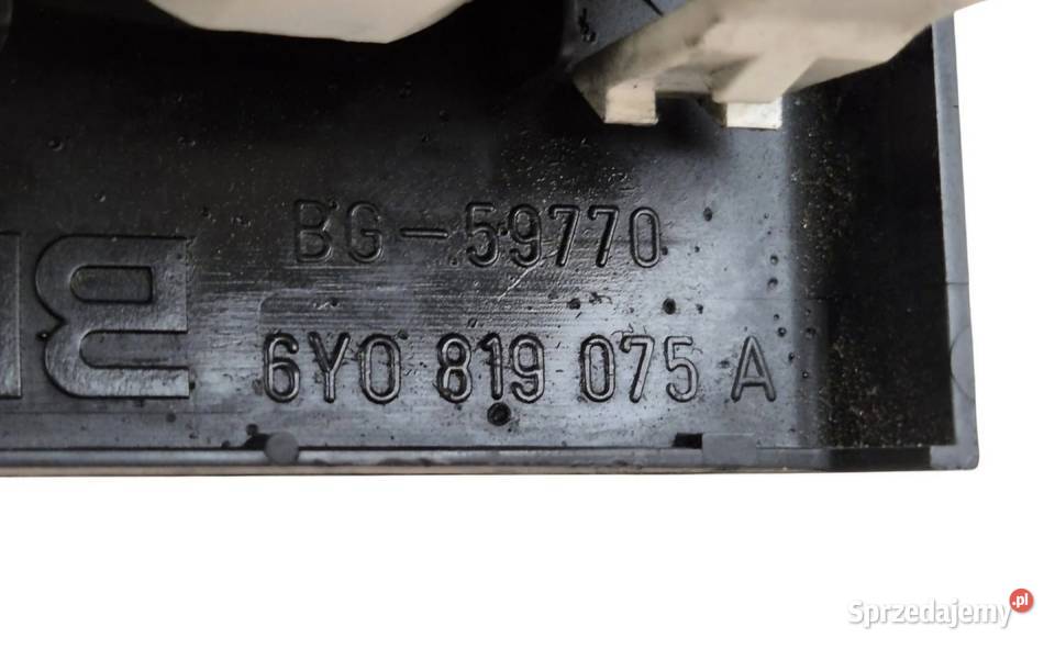 PANEL STEROWANIA NAWIEWU KLIMATYZACJI SKODA osobowe Panele sterowania, przełączniki Działoszyce