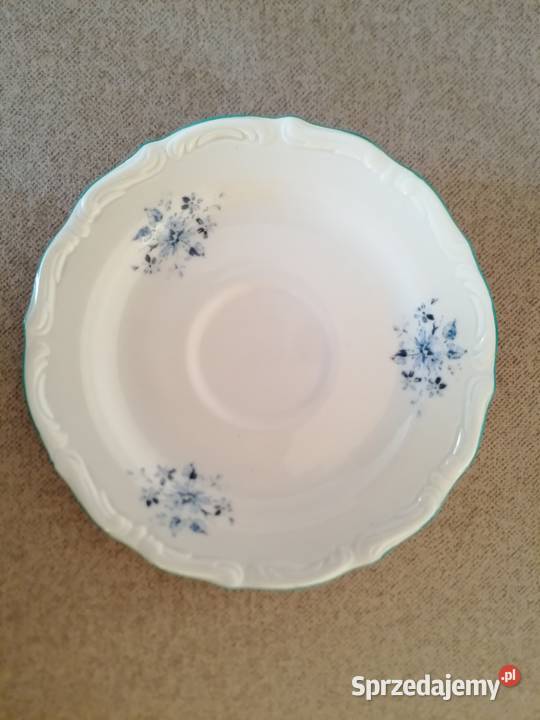Spodek talerzyk deserowy porcelana Łódź