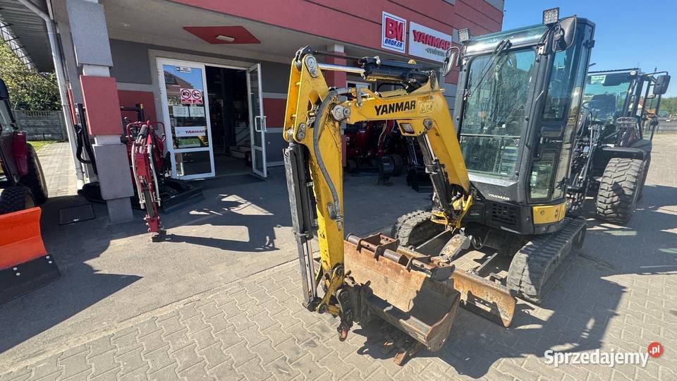 Minikoparka YANMAR ViO236 2021r 635mth Motoryzacja