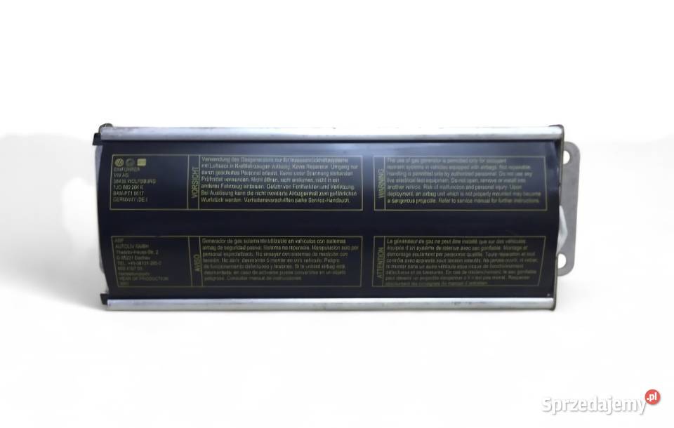 PODUSZKA AIRBAG PASAŻERA GOLF IV BORA LEON I osobowe