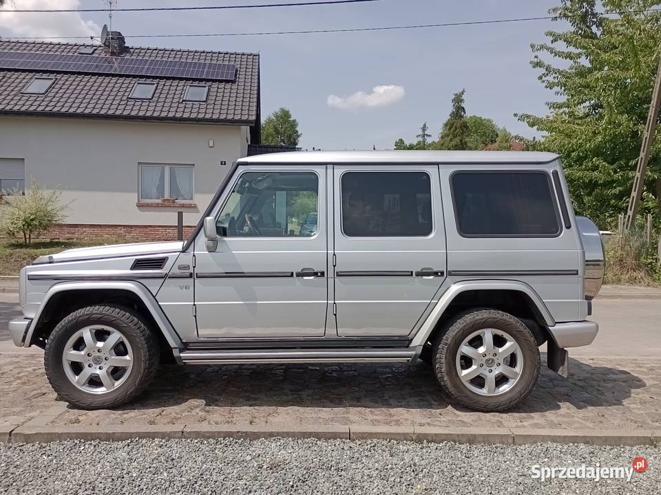 Mercedes G500 kultowa gelenda podgrzewane fotele
