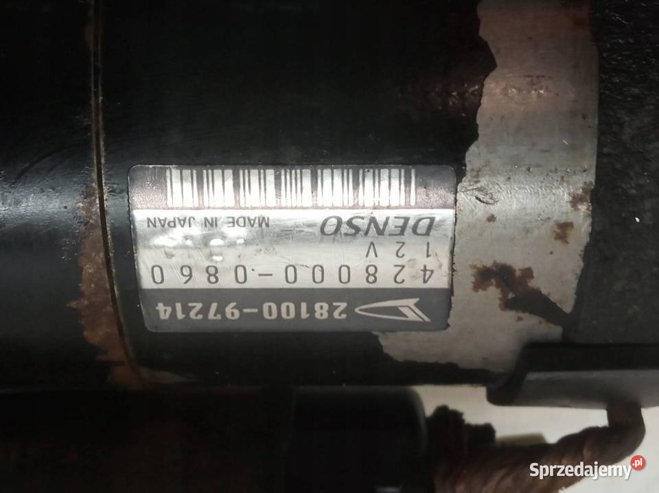 ROZRUSZNIK 2810097214 4280000860 13 16V Daihatsu sprzedam