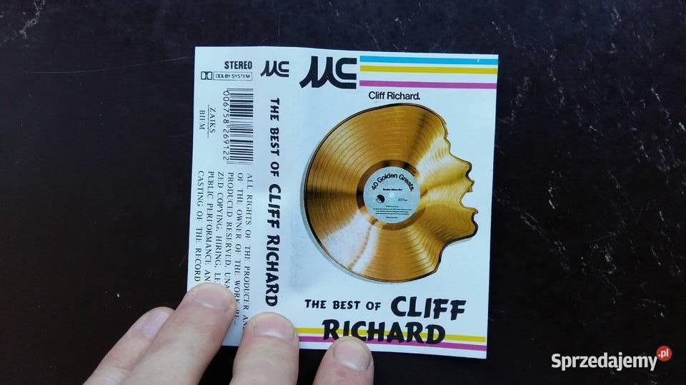 Kaseta magnetofonowa Richard Cliff The best of Płyty i kasety