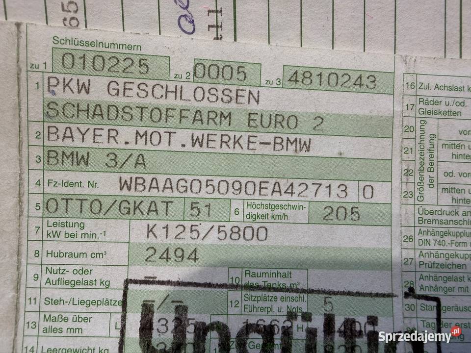 Bmw E30 Touring 325ix opolskie sprzedam