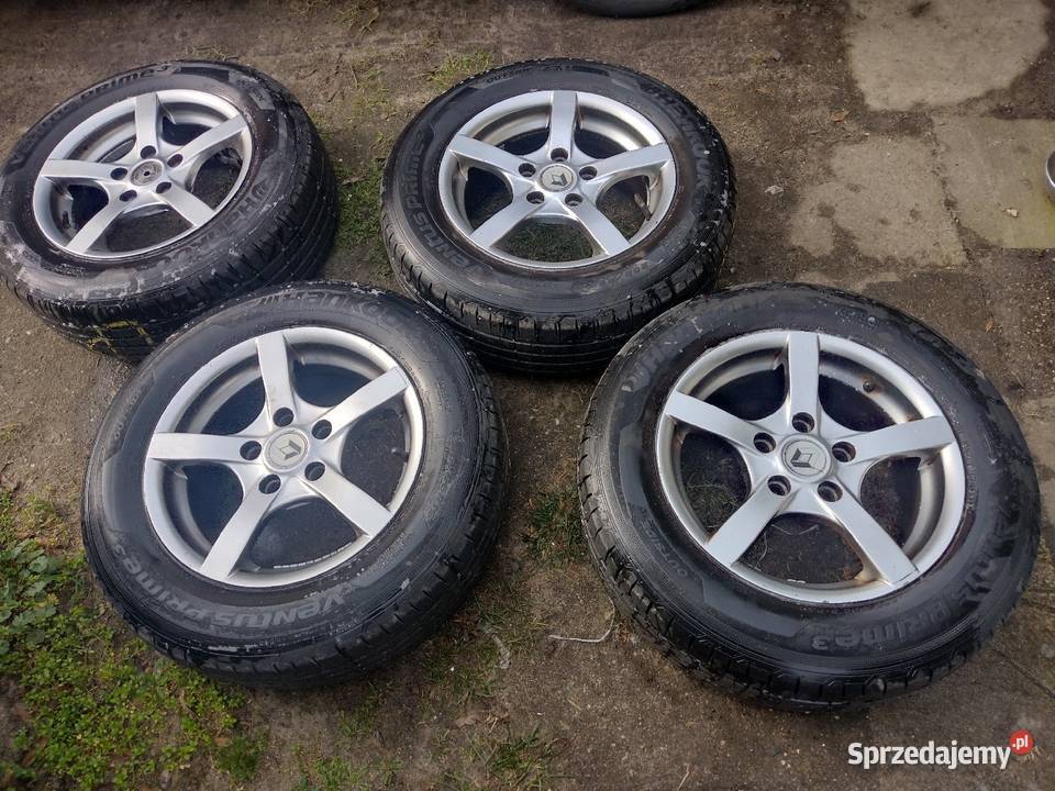 Felgi Aluminiowe 15 Renault z oponami Wołów