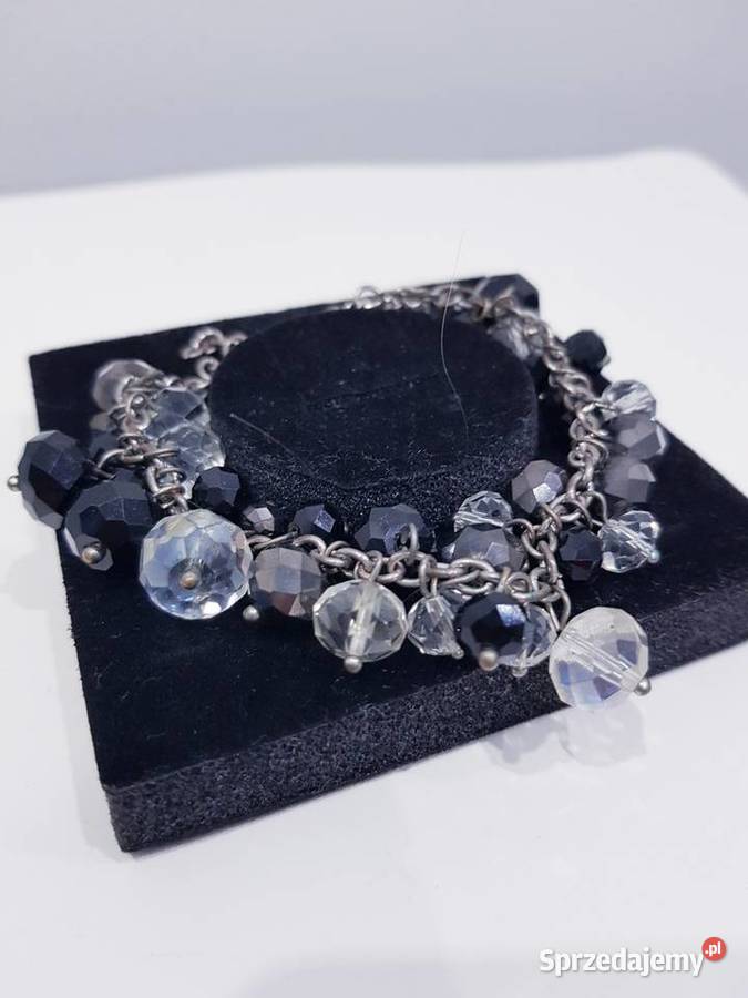 Damska kryształkowo koralikowa bransoletka Dąbrowa Górnicza