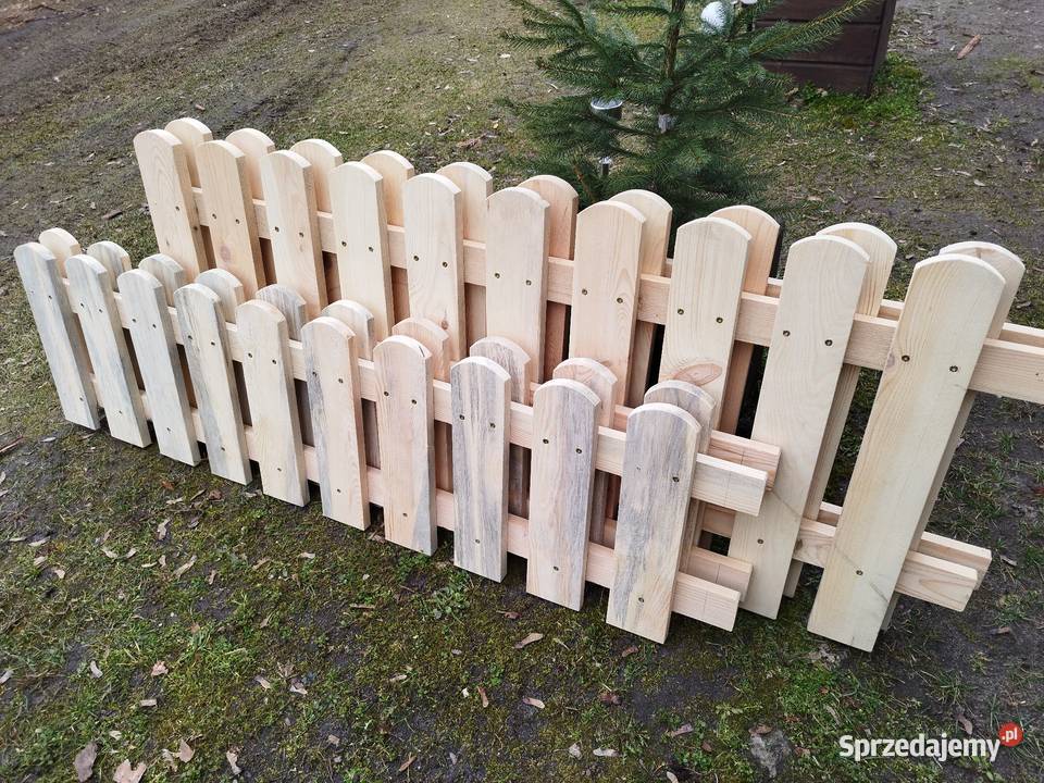 Płotek ogrodowy 40 i 60 warmińsko-mazurskie Nowe Miasto Lubawskie