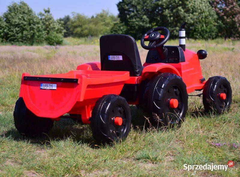 BAWIBUS auto na akumulator TRAKTOR Z PRZYCZEPĄ śląskie Myszków