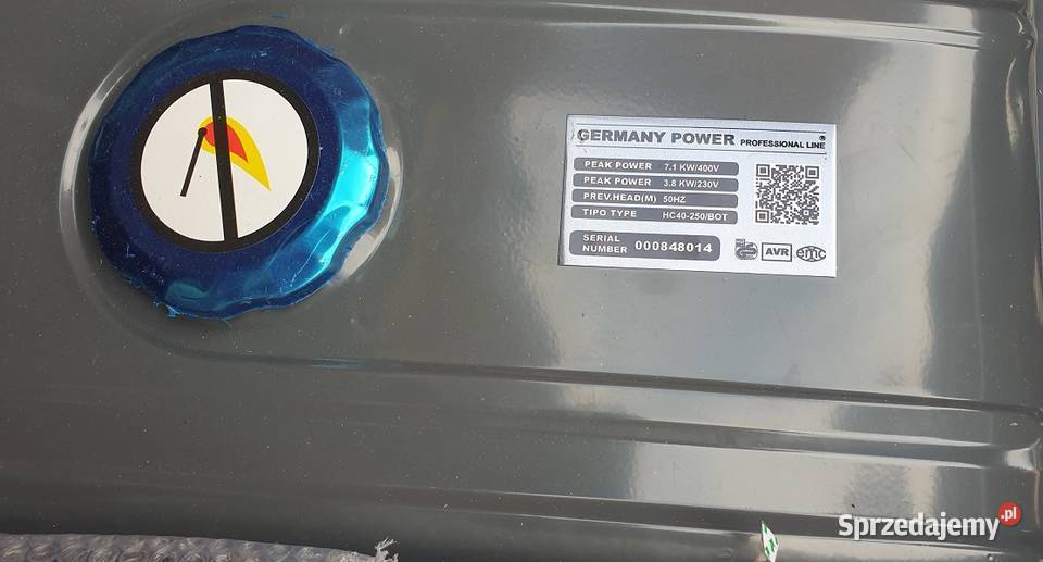 Agregat prądotwórczy 230380V Reszel