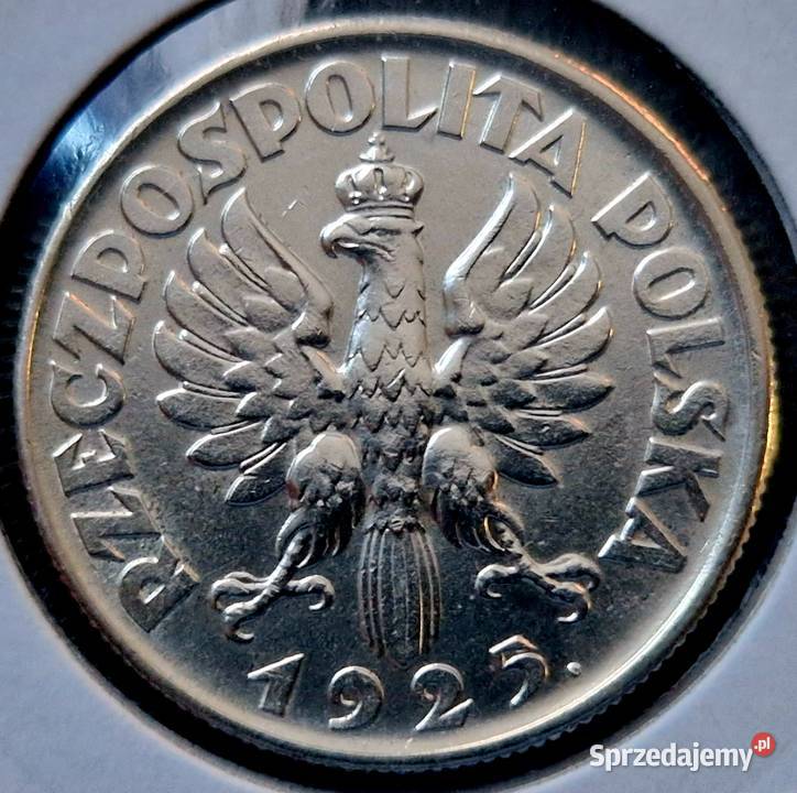 Monety II RP Żniwiarki komplet 1925 Sosnowiec