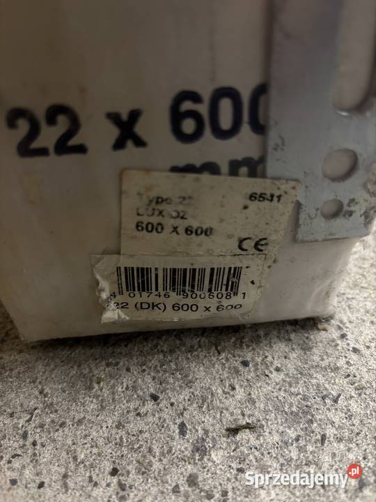 Nowy grzejnik 600x600 Dom i Ogród Sieradza sprzedam
