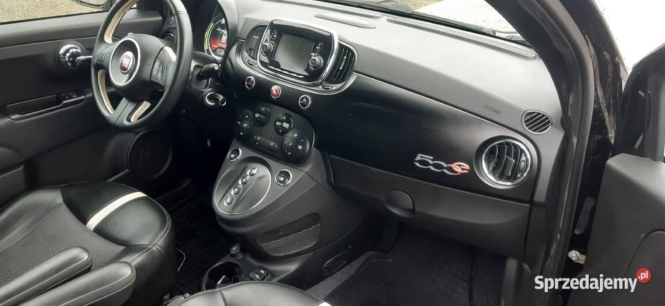 fiat 500 electric bazwypadkowy Rok produkcji 2017 Warszawa