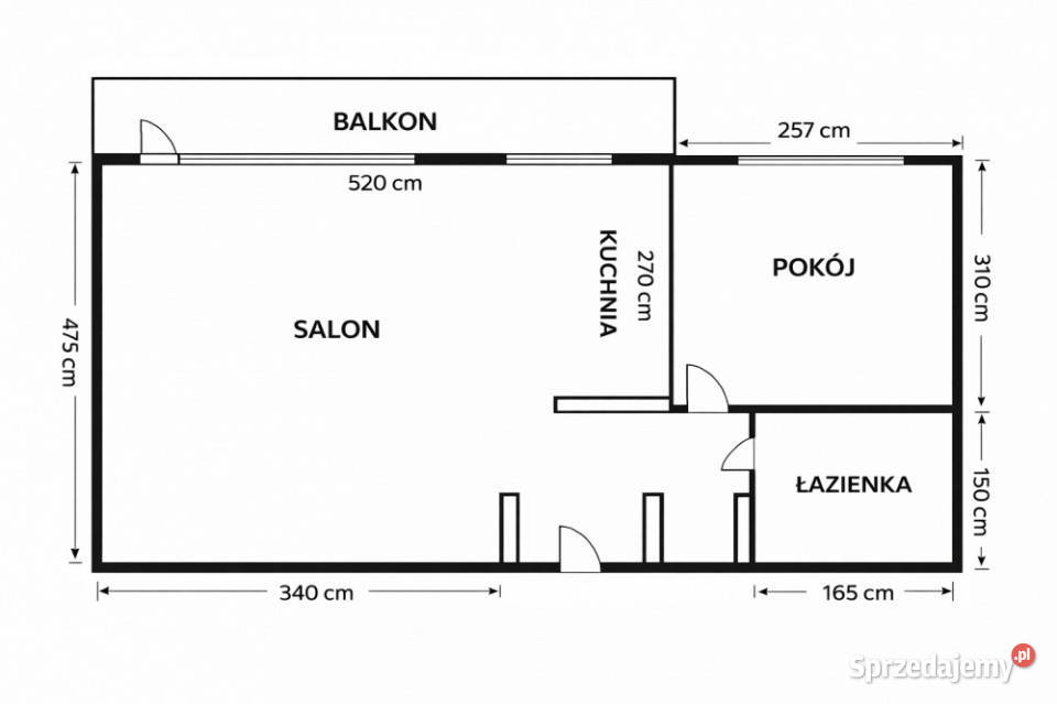 36m2 2 pokoje balkon kapitalny remont Piastów