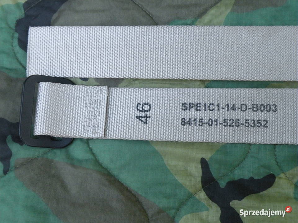Pasek Us Army riggers belt piaskowy 46 2 Kolekcje Wrocław sprzedam