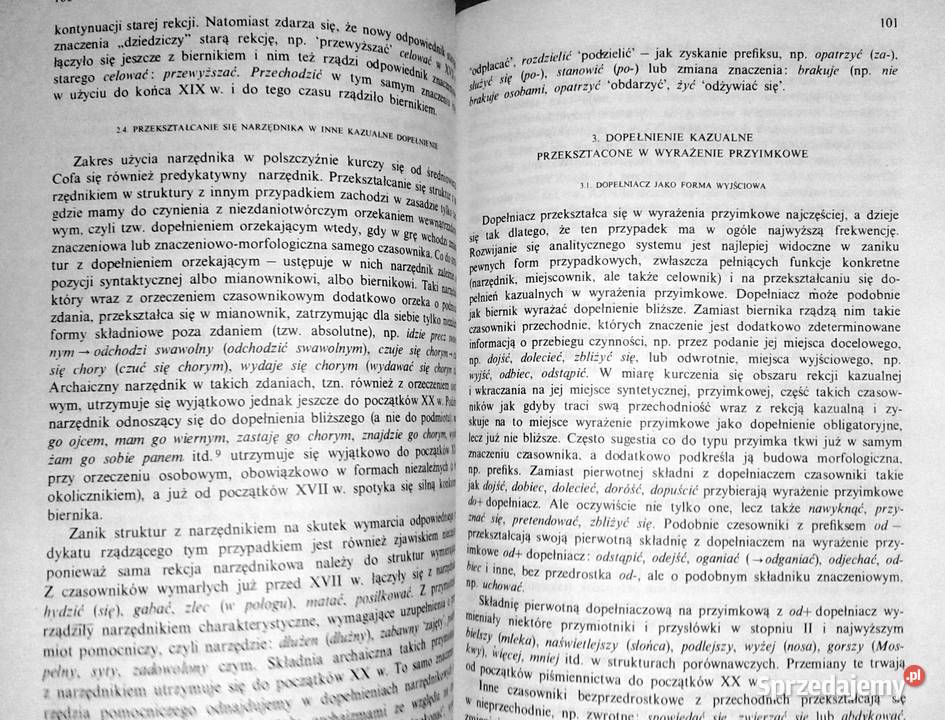 Historia składni języka polskiego Krystyna Pozostałe