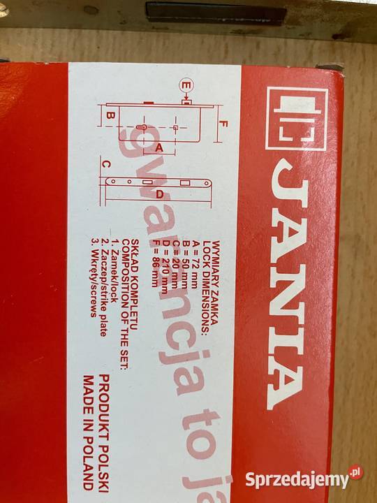 Zamek wewnetrzny 7250 wkład prawy