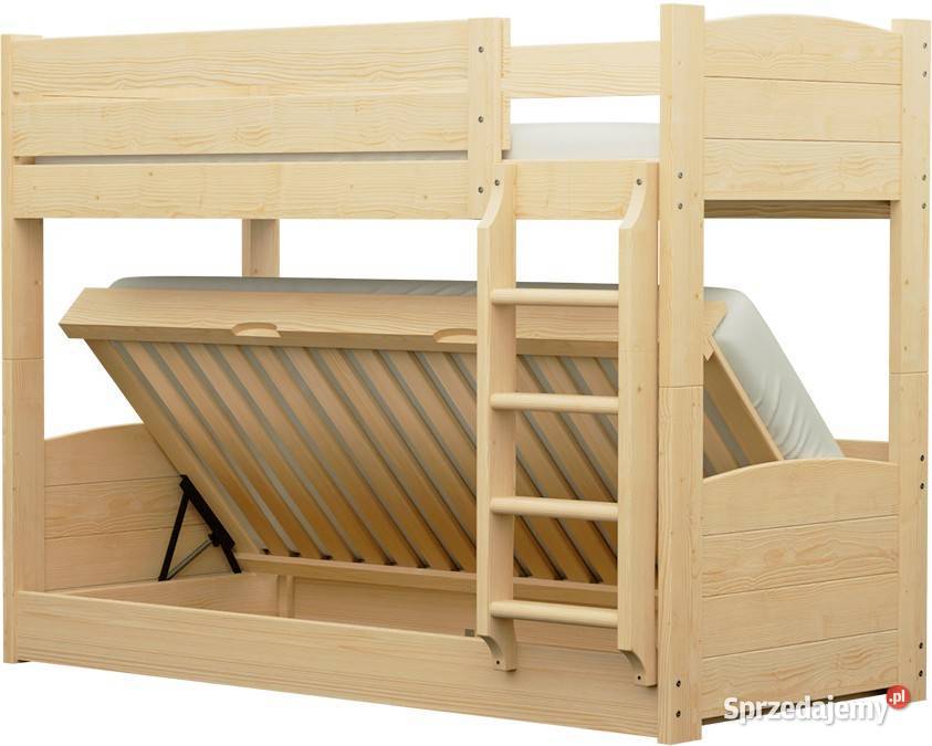 Łóżko piętrowe LUX PLUS Zaczarowana Sypialnia Łóżka i materace