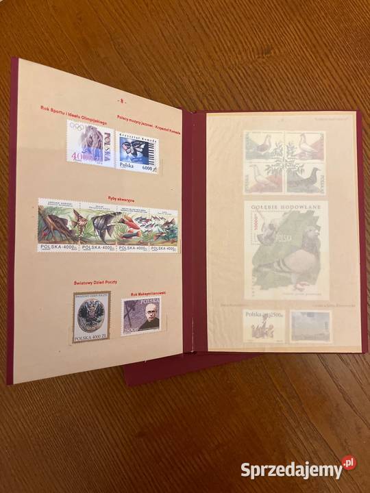 Znaczki pocztowe w klaserze jubileuszowym Bielsko-Biała