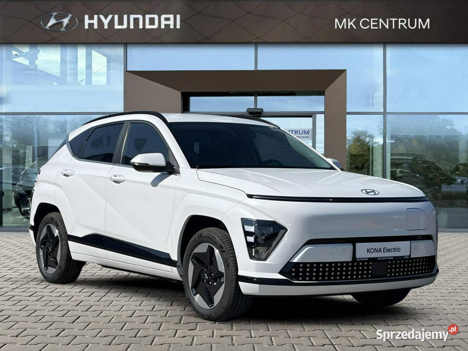 Hyundai Kona Hyundai KONA EV 65 kWh 204 MY26 asystent pasa ruchu Samochody osobowe łódzkie