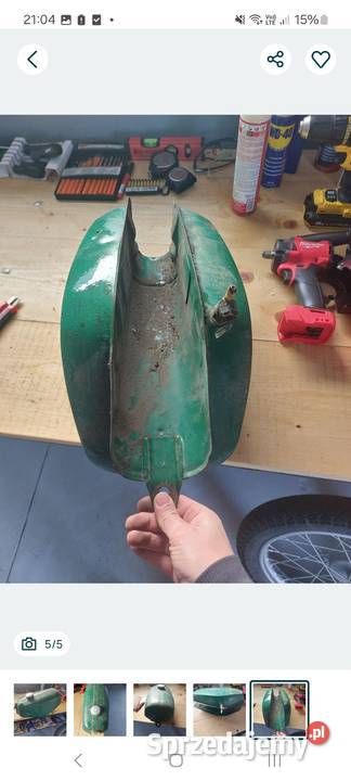 zbiornik paliwa simson Ostrowieczno