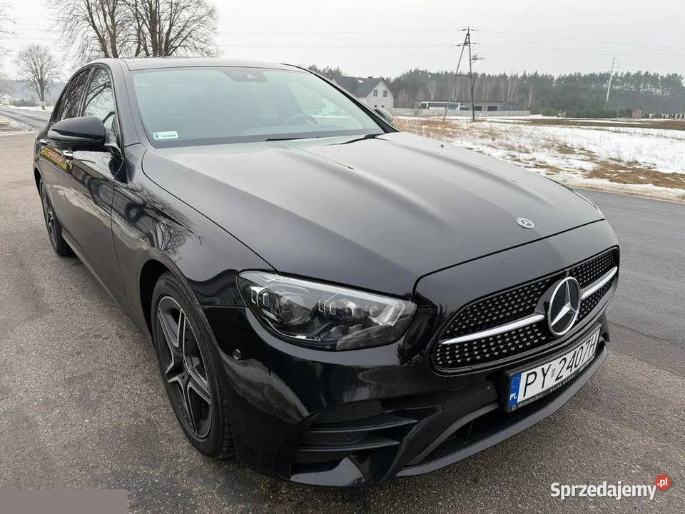 Mercedes E400 4Matic AMGAvantgarde 30d 330 2021r nieuszkodzony Łowicz