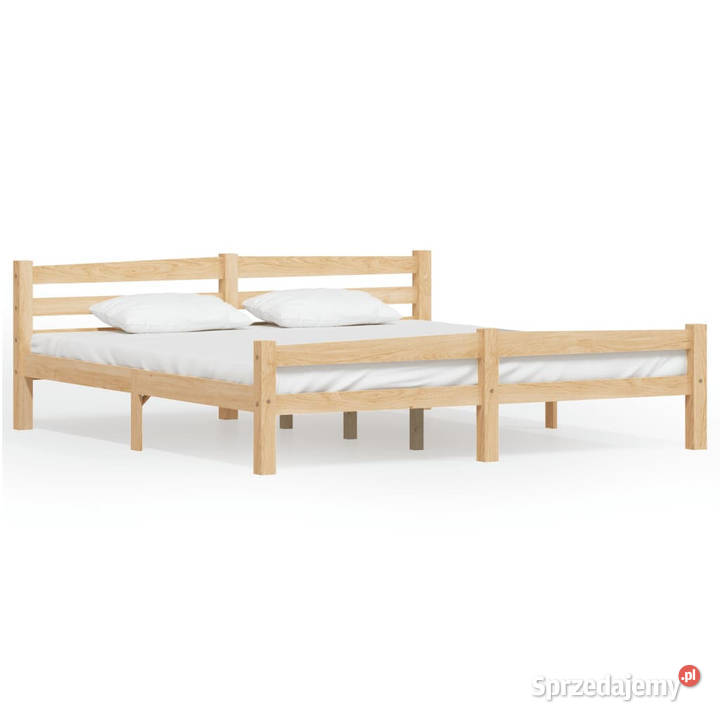 Rama łóżka z litego drewna sosnowego 180 x 200 Warszawa