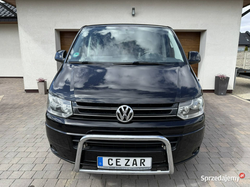 Volkswagen Multivan 20 tdi 180 automat webasto przyciemniane szyby śląskie Konradów