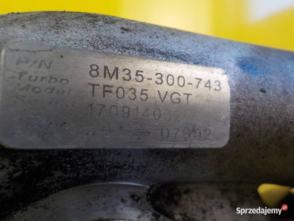 SANTA FE II 22 CRDI 07r 150 D4EB turbina Suków