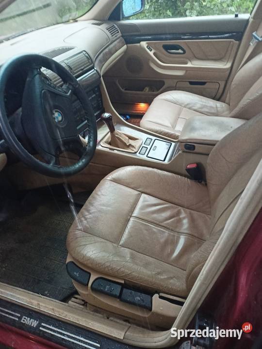 BMW seria 7 E38 z Belgii manual komplet felg i ESP Bielany Wrocławskie