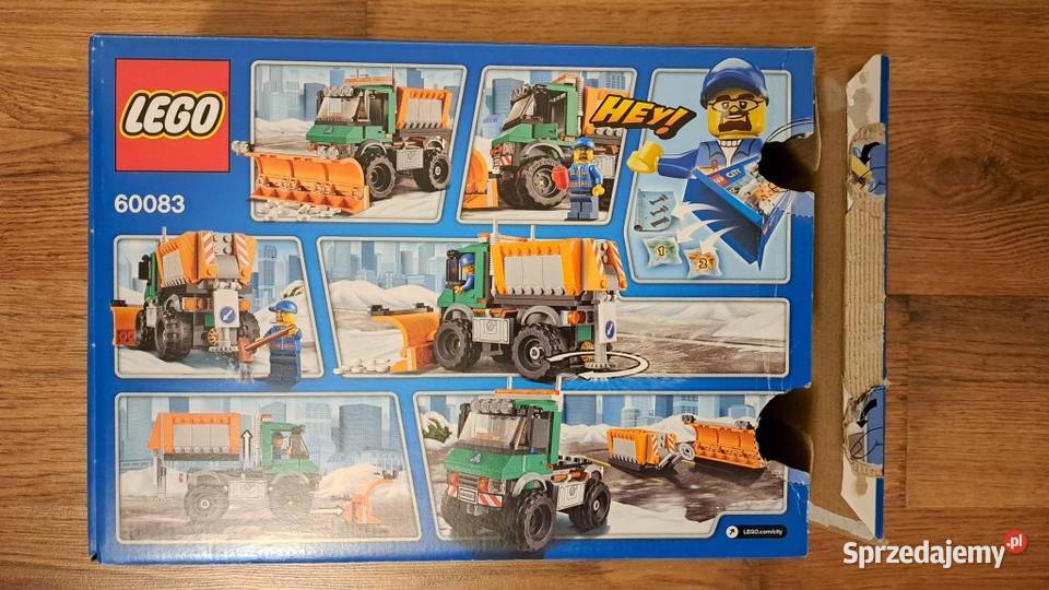 Lego City 60083 pług śnieżny Lego Zielona Góra