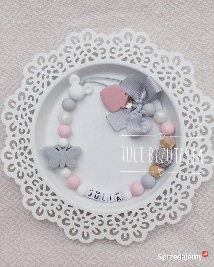 Zawieszka do smoczka z imieniem dziecka Opole