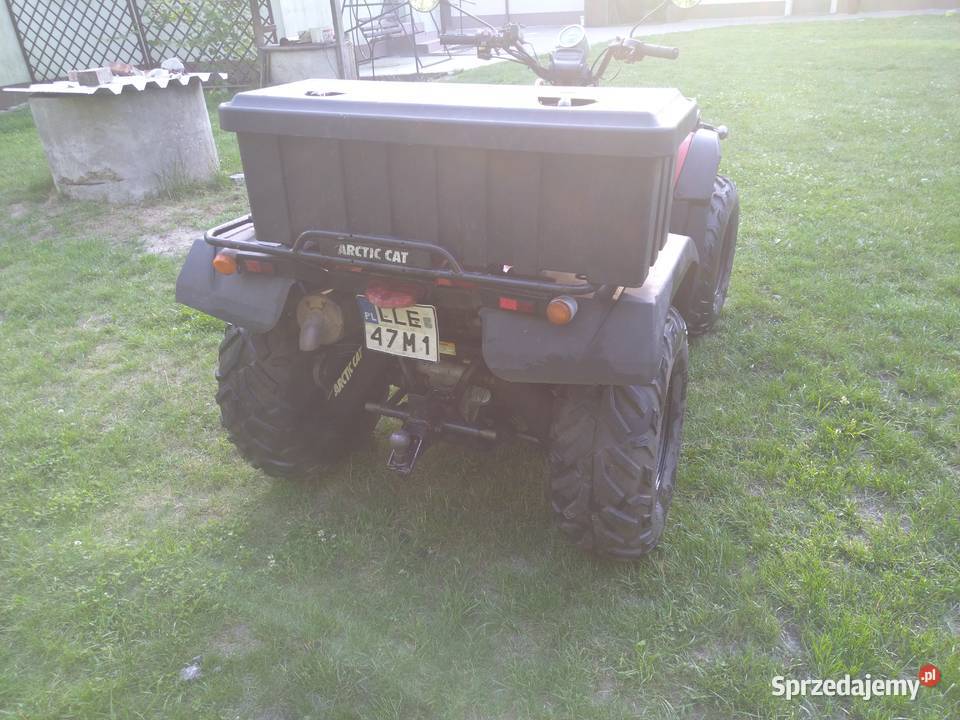 Quad arctic cat 300 4x4 reduktor homologacja 300cm3 Jaszczów