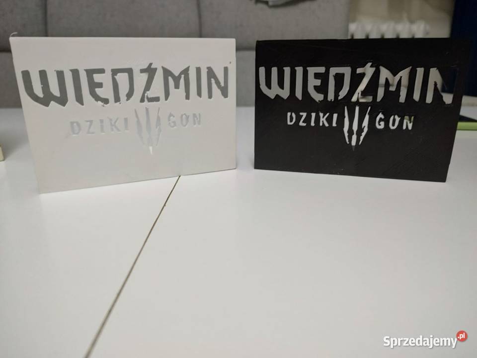 Podpórka do książek Wiedźmin Dziki Gon Wyposażenie wnętrz śląskie Tychy