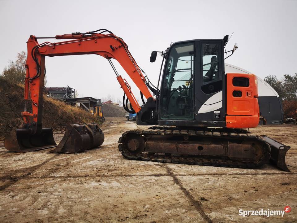 Hitachi zx 85 Pług 3 Łyżki 5050 MTH Podwozie śląskie Cieszyn