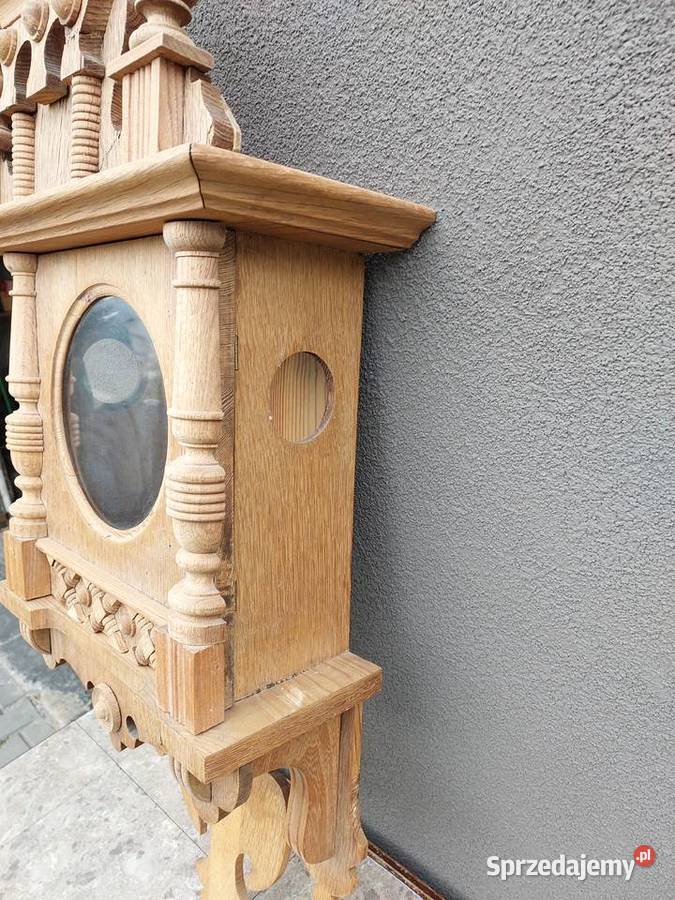 S103 Skrzynia skrzynka obudowa starego zegara Tczew