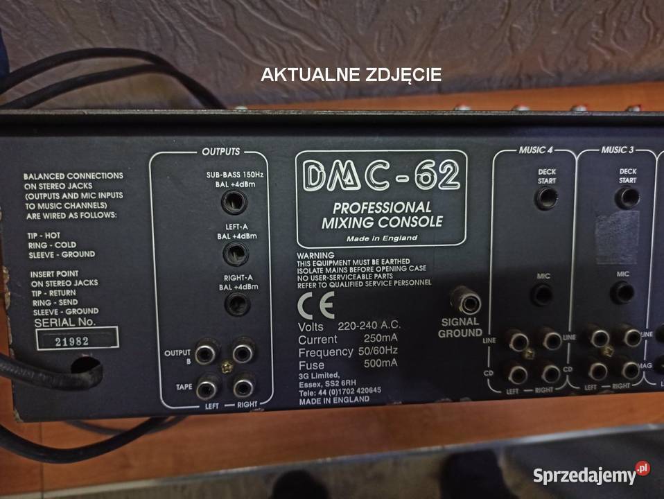 Mikser audio DMC62 Warszawa