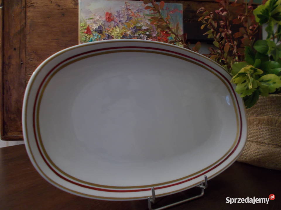 Patera Półmisek Duży Talerz Porcelana Chodzież Szczecin sprzedam