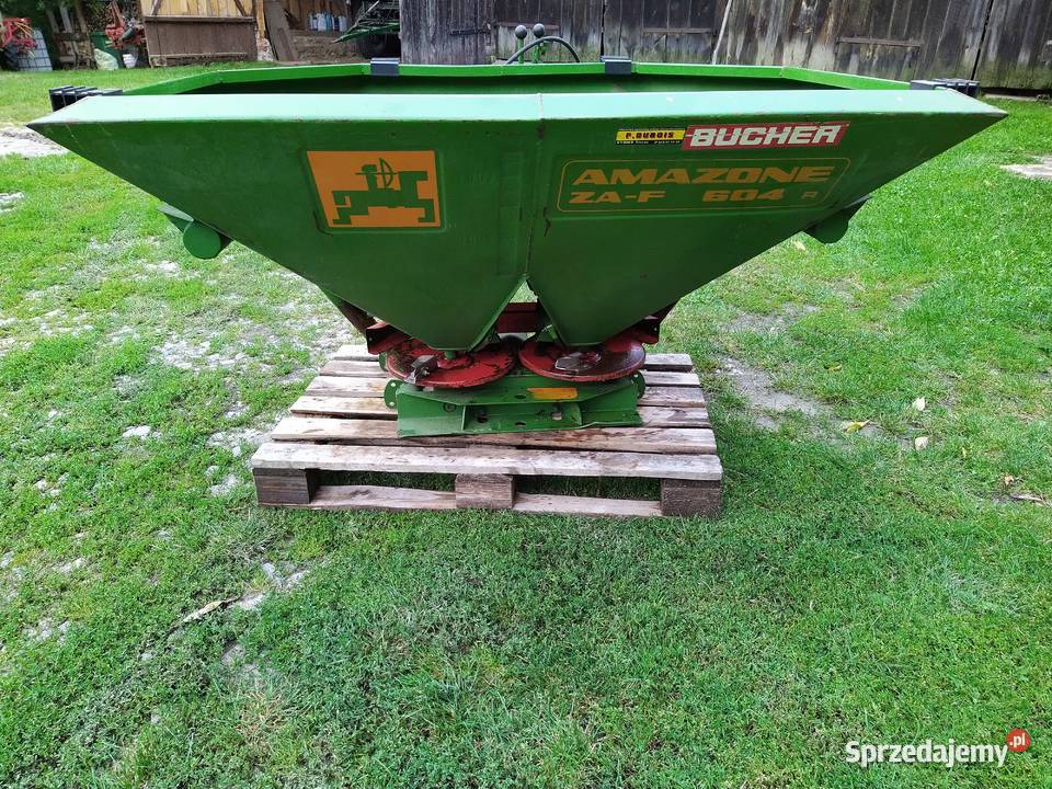 Amazone ZAF 604R nieuszkodzony Rozsiewacze nawozów sprzedam