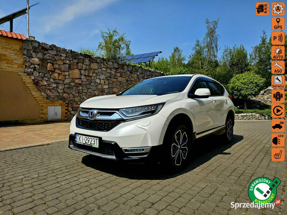 Honda CRV Hybrid Serwis Piękna V 20182023 garażowany Samochody osobowe Zagnańsk sprzedam