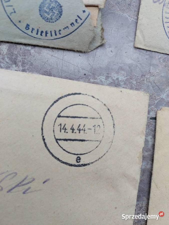 Zestaw 14 listy 2WŚ 194344r Feldpost Tczew