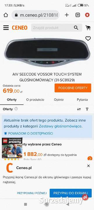 Lusterko fotochromatyczne Bluetooth Telefon