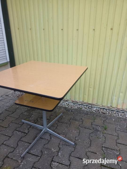 Stolik Kwadratowy z półką Zabrze