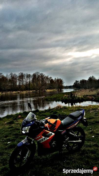 Honda CBR 125 uszkodzona łańcuch Mierzyce
