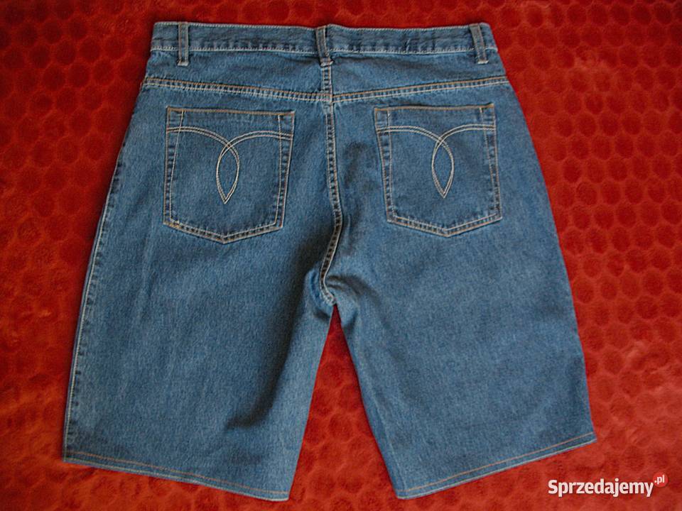 Szorty spodnie bermudy Jeans 44 2XL biodra 110